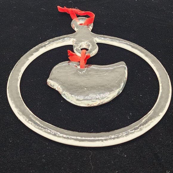 Bird Ornament Sun Catcher VTG Pendant Window Decor Kosta Boda Bertil Vallien - Picture 2 of 5